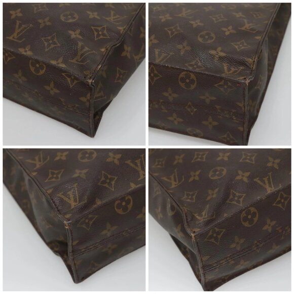 LOUIS VUITTON Monogram Sac Plat Hand Bag M51140 LV Auth 133894 - Picture 16 of 16